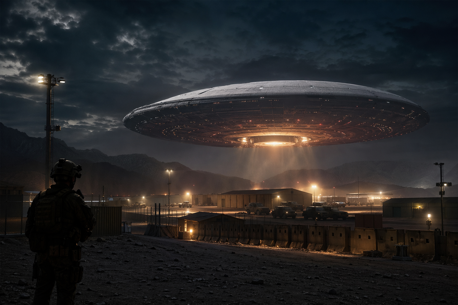 Rep. Eric Burlison Reveals Massive UFO "Too Big to Move" at Overseas US Base