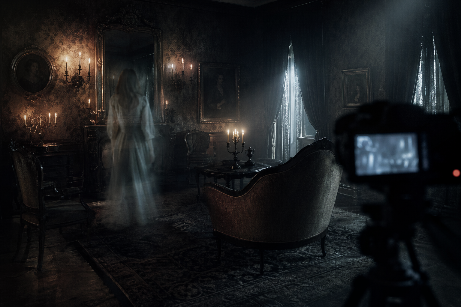 Caught on Camera: Roommates Film Chilling Activity in Haunted Rental