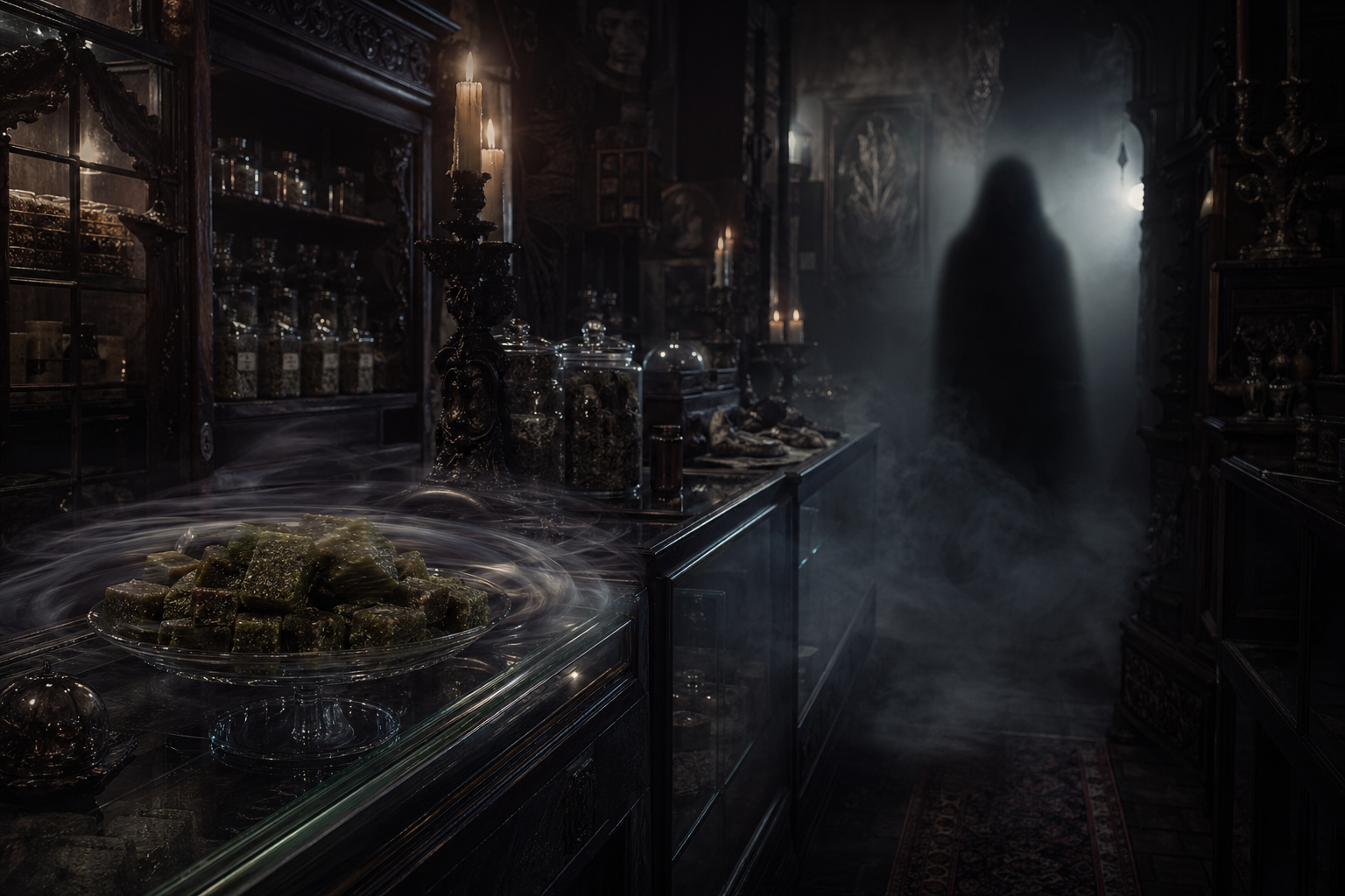 Haunted Dispensary: Security Cameras Capture "Black Figure" and Spinning Edibles