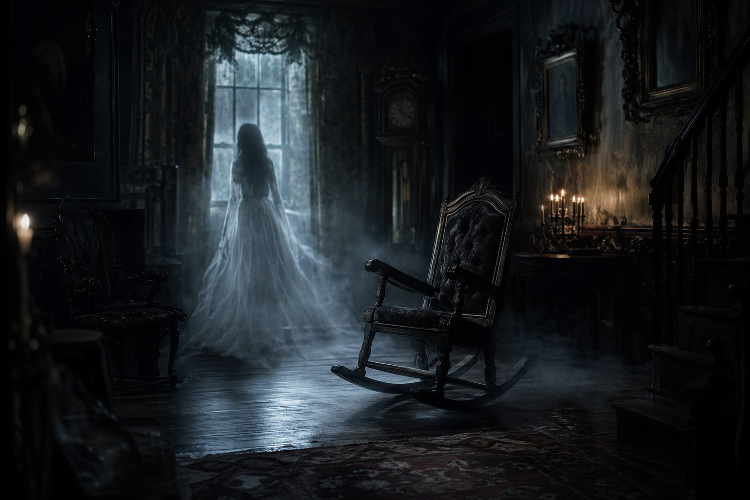 Ghostly Rocking Chair Caught on Security Camera: Poltergeist or Hoax?