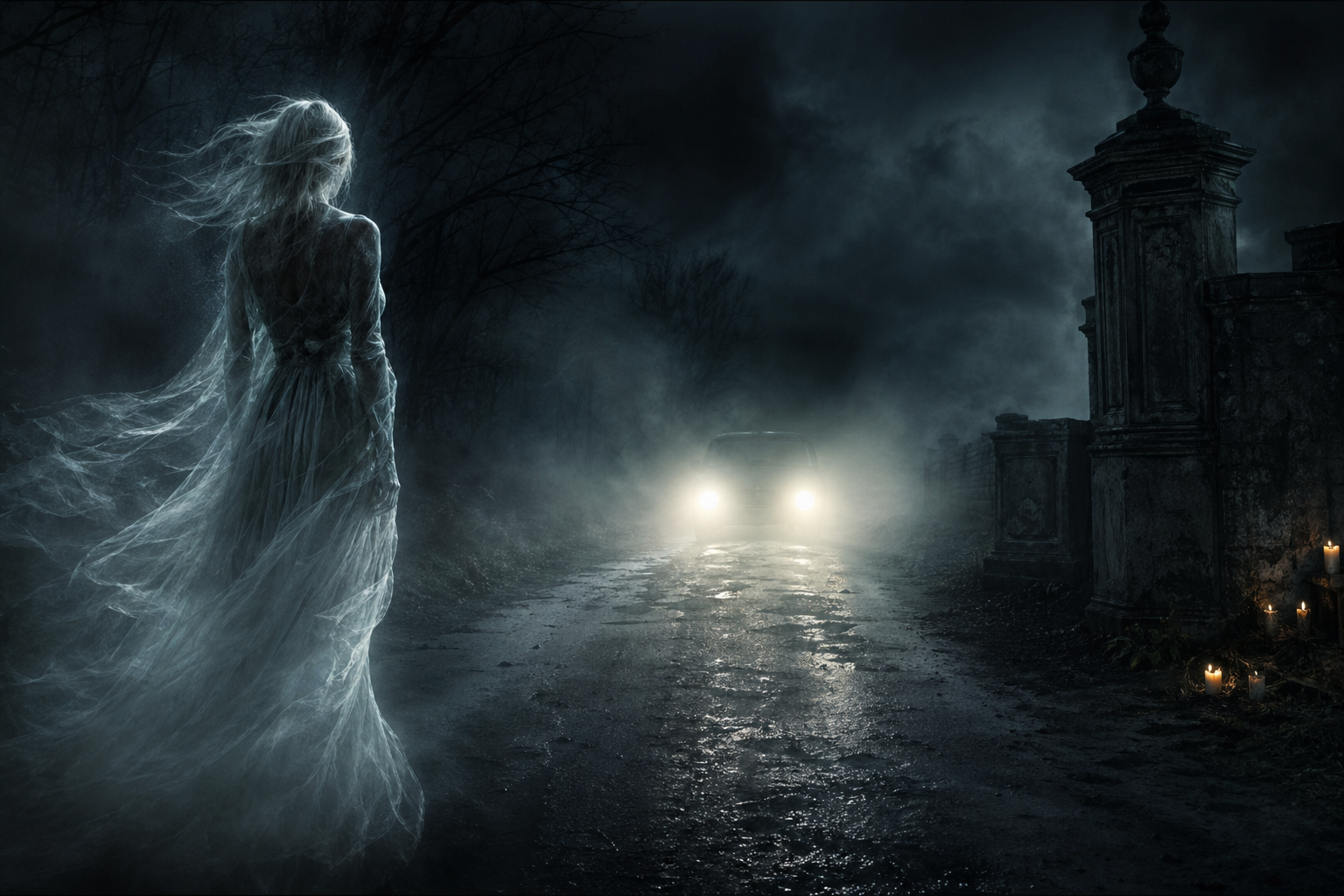 Phantom Car Encounter: The Mystery of the Vanishing Headlights