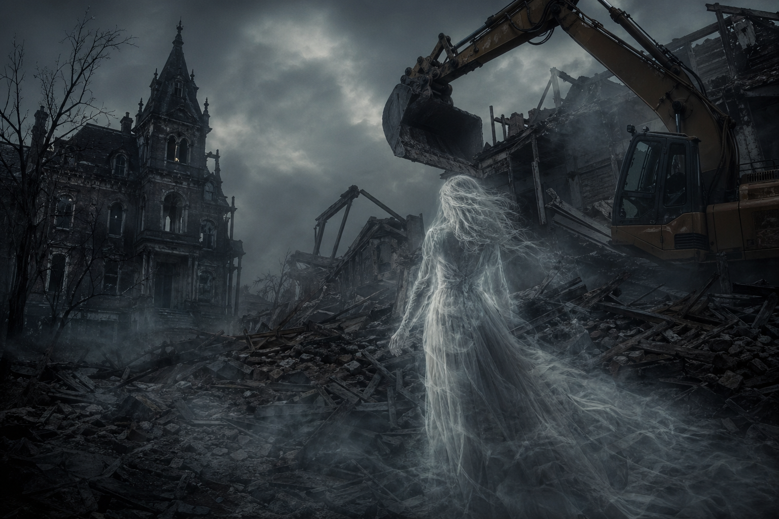What Happens to Ghosts When Haunted Buildings Are Demolished?