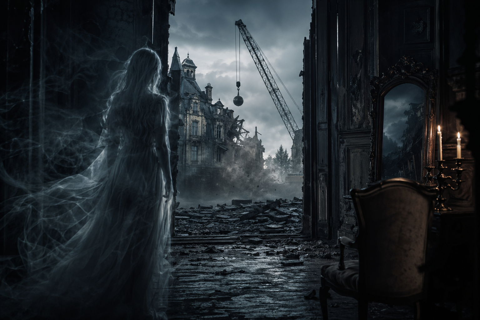 Wrecking Balls and Wraiths: What Happens to Ghosts After Demolition?