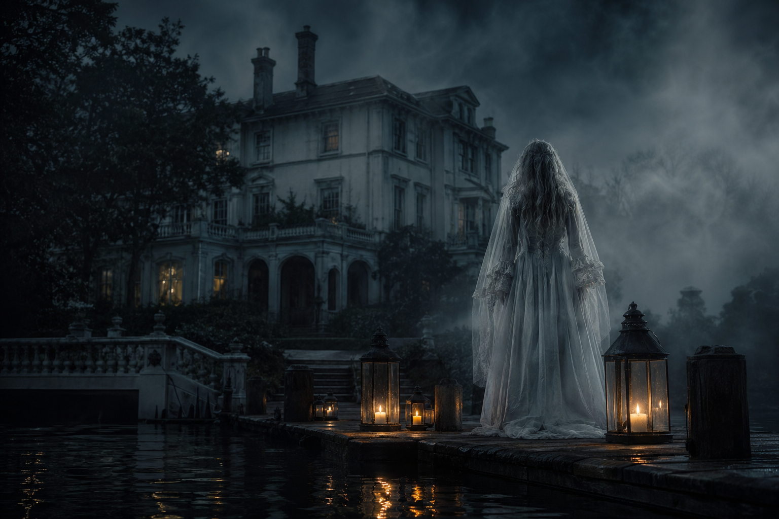 The Henley Regatta Haunting: Mystery of the Abandoned White House