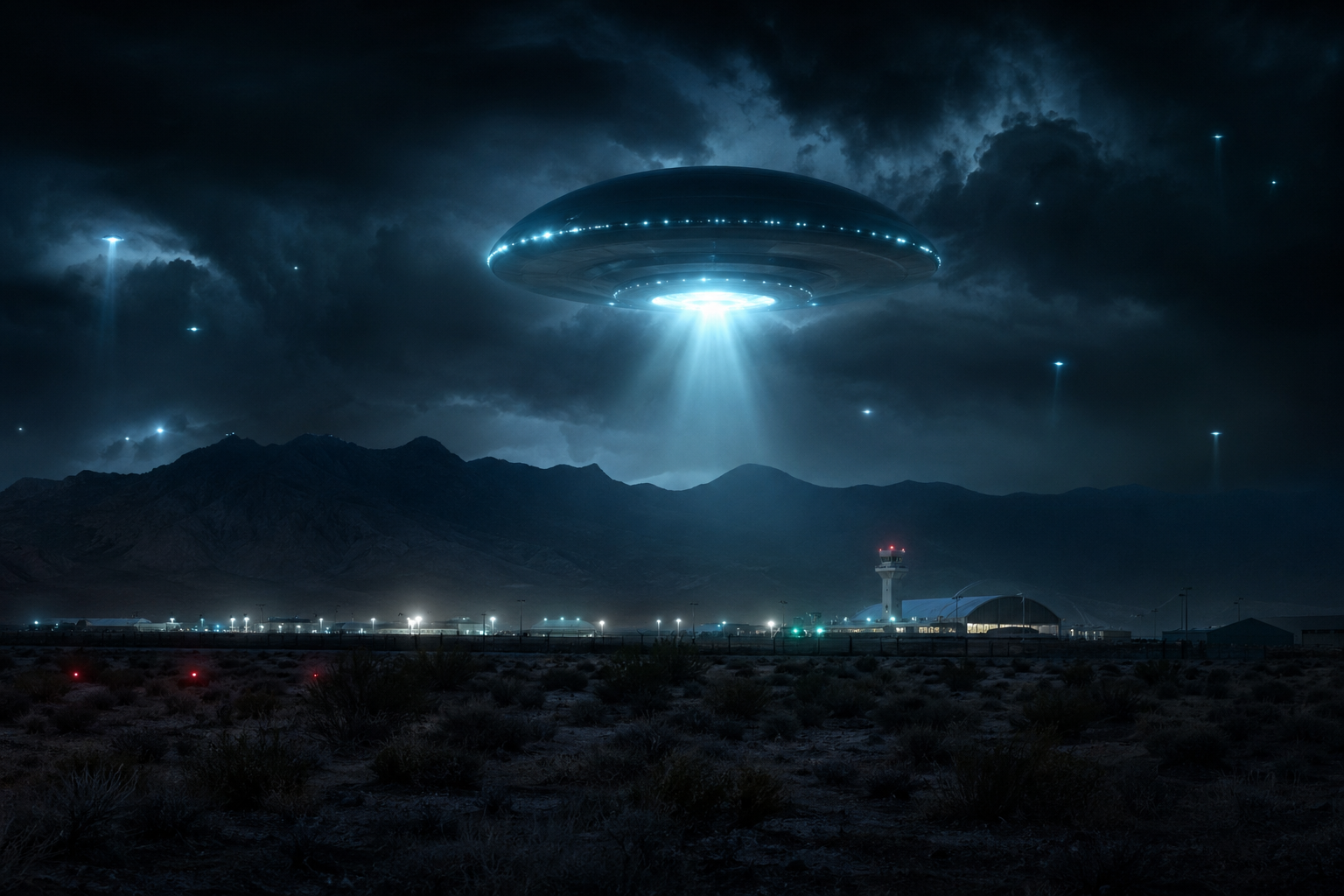 Seismic Swarm at Area 51: 17 Earthquakes in 24 Hours Spark UFO Theories