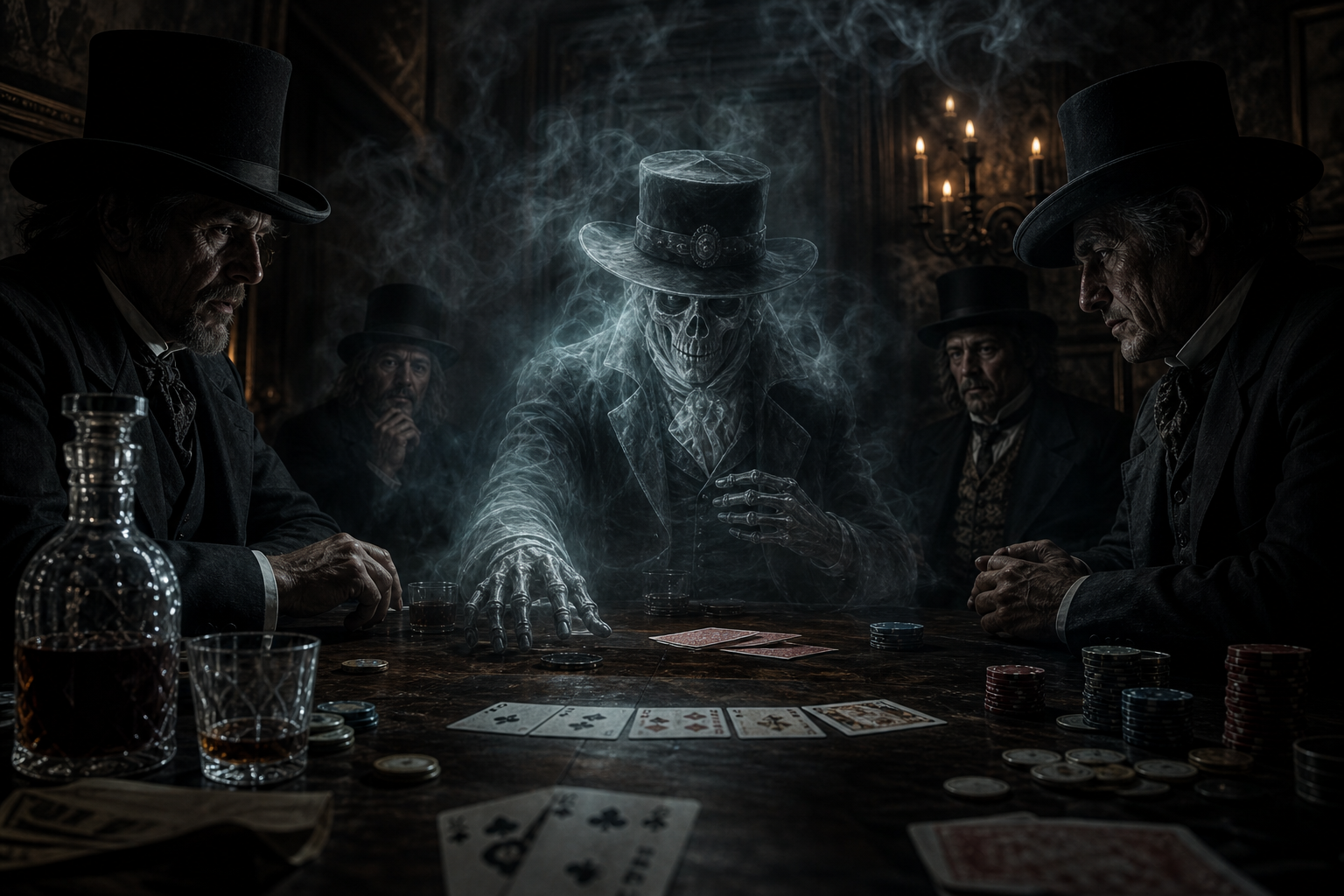 The Dead Man’s Hand: Exploring the Paranormal History of Poker