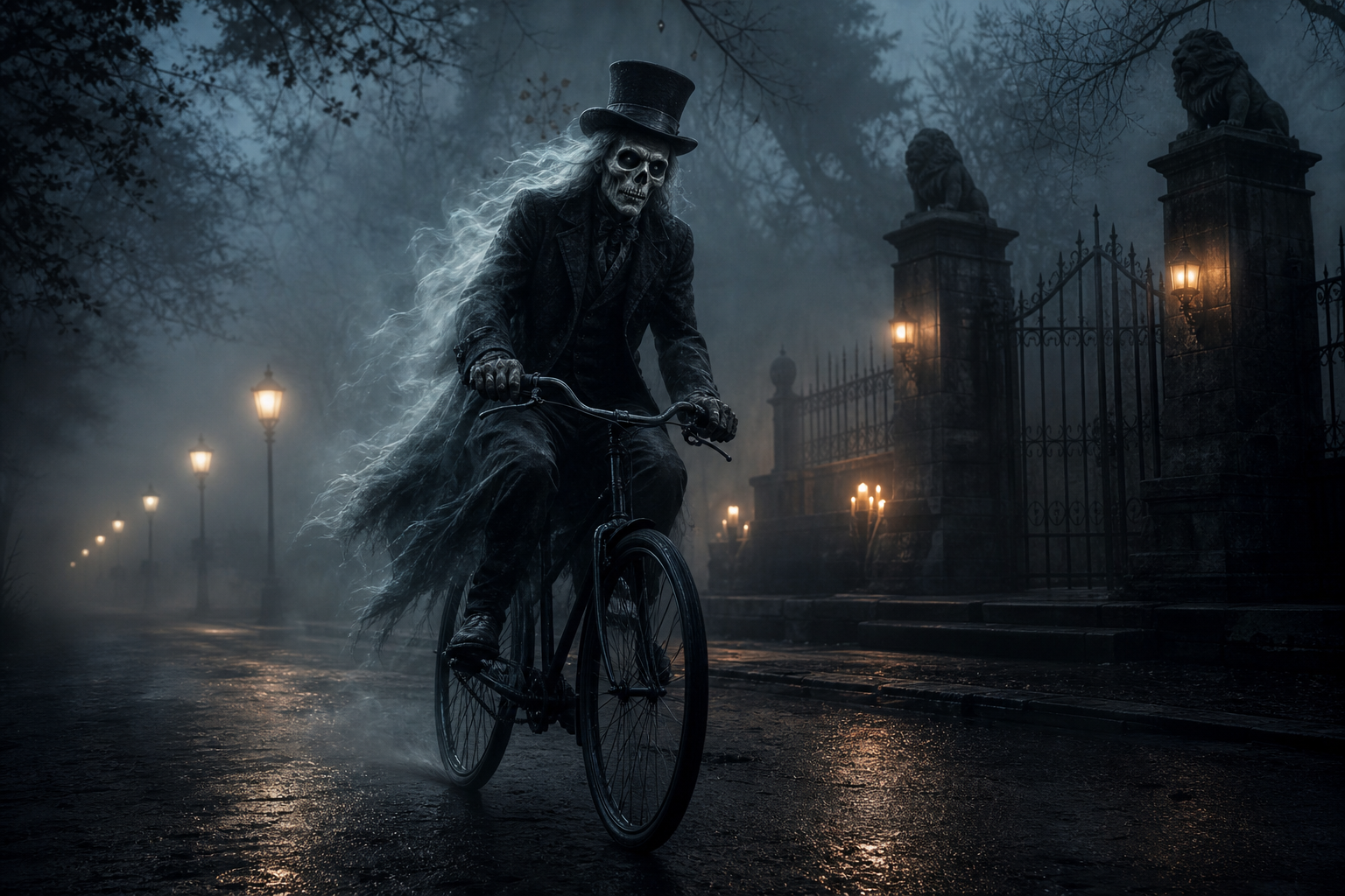 The Undead Rider of Griffith Park: Witnesses Report "Cadaverous" Ghost on Bike