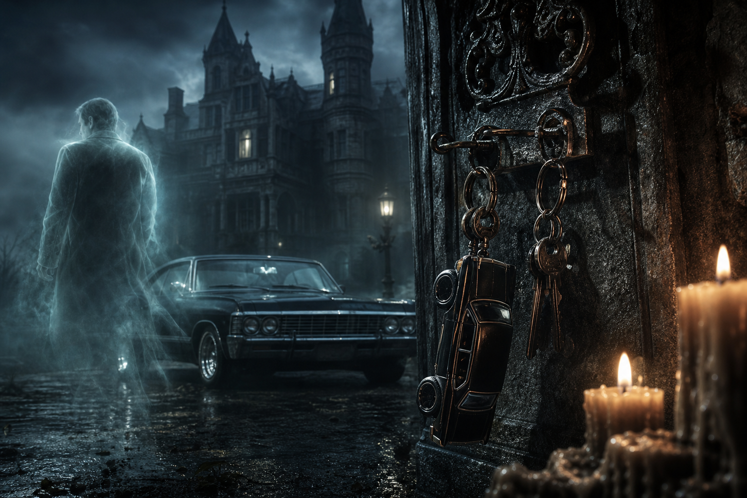 Supernatural Meets Scooby-Doo: The Mystery of the Haunted Impala Key Hanger