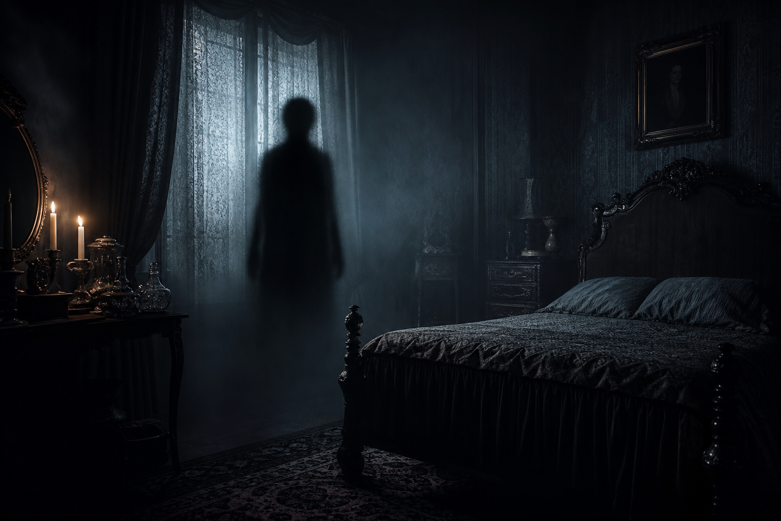 Shadow Person Sighting: Witness Recalls Chilling Bedroom Encounter