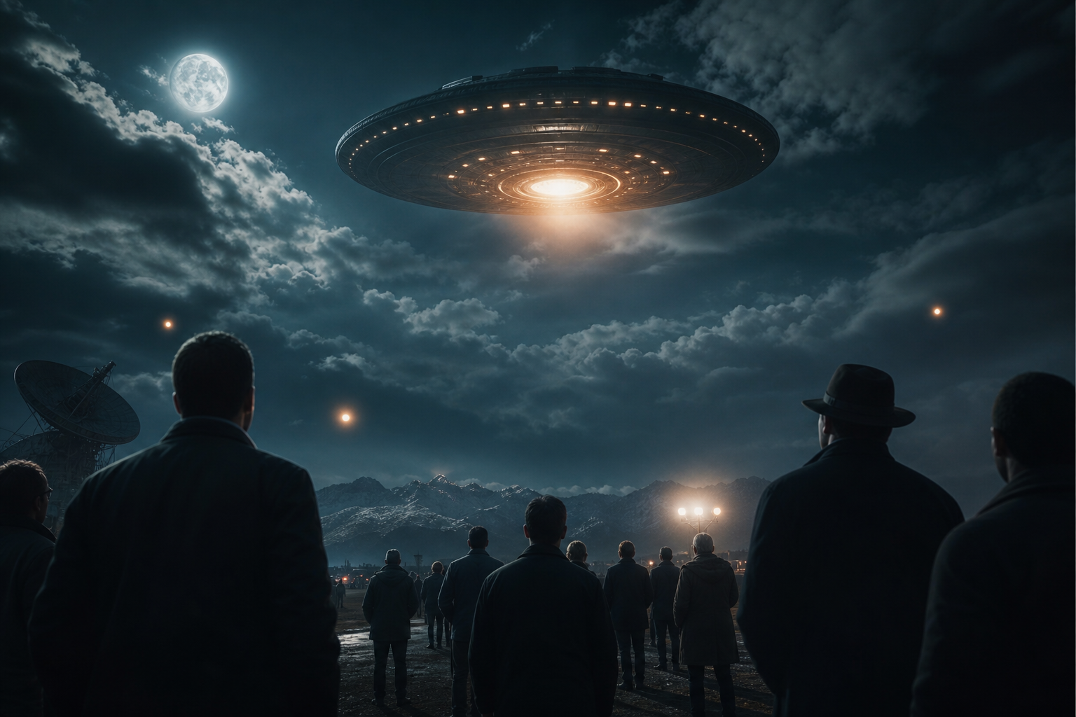 Pentagon UFO Files Reveal Moon Landing Sightings and Orb Motherships