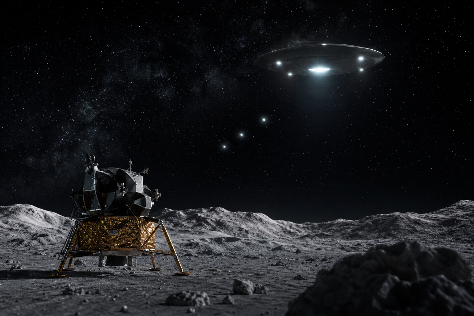 Apollo 12 Moon Mission UFOs: Analyzing Mysterious Lunar Anomalies