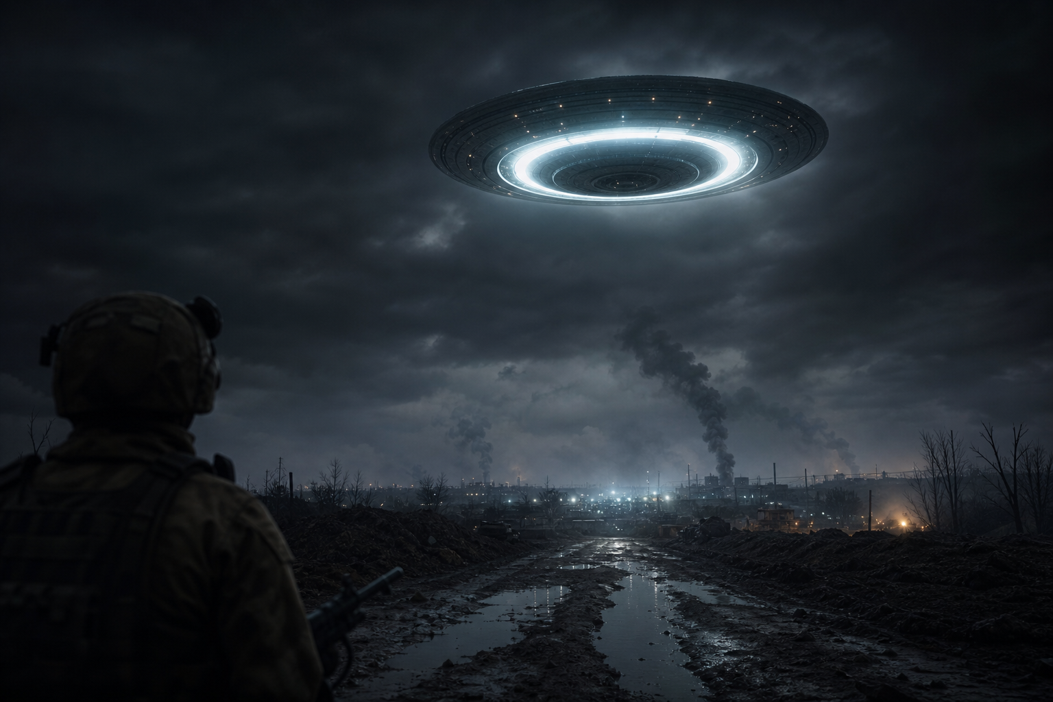 Ukrainian War Zone UFO: New Close-Up Images Reveal Rotating UAP