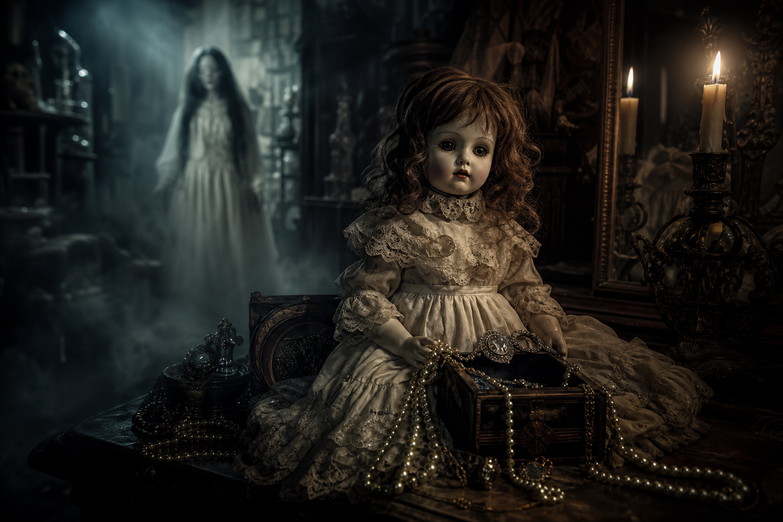 Haunted Thrift Store Doll Returns Missing Jewelry in Impossible Sign