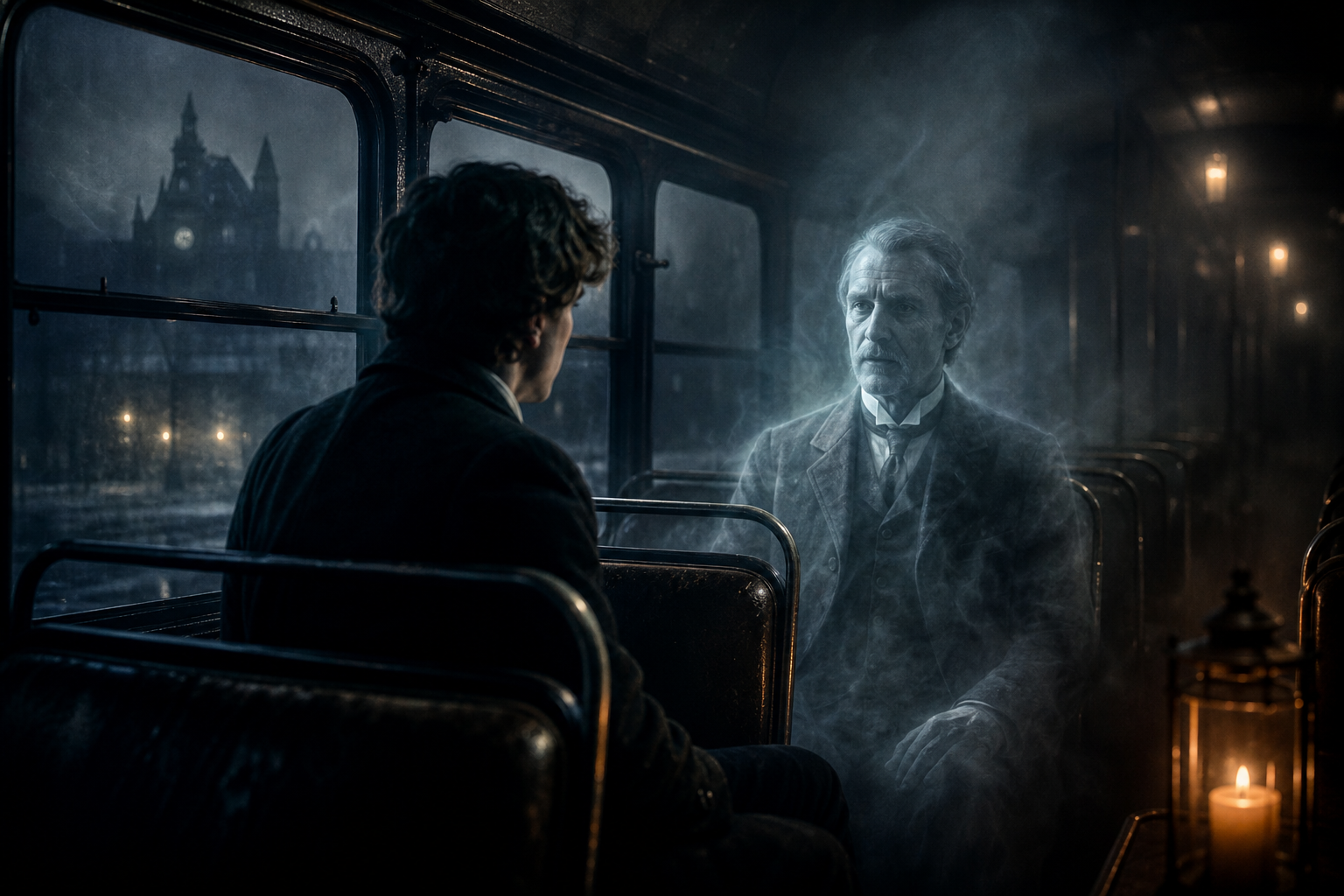 Ghostly Encounter on a Bus: Man Claims to Meet Deceased Father After 10 Years