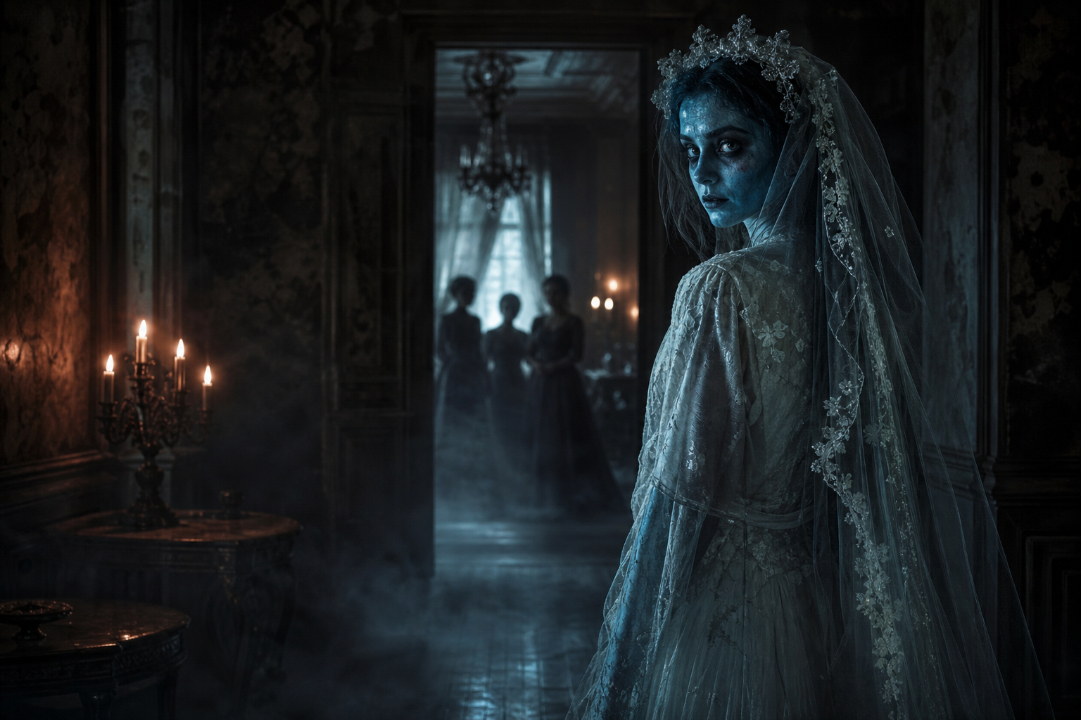 The Blue-Skinned Bride: A Family’s Terrifying Secret Shared Haunting