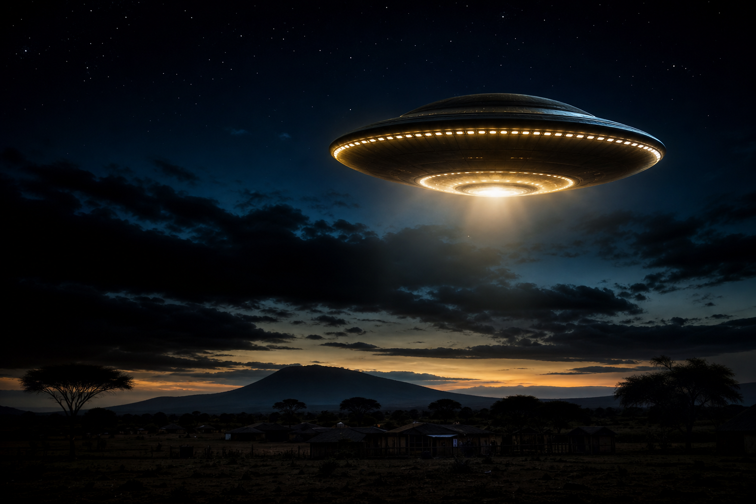 The 1950 Kenya UFO Sighting: A Pearly Saucer Over Nanyuki