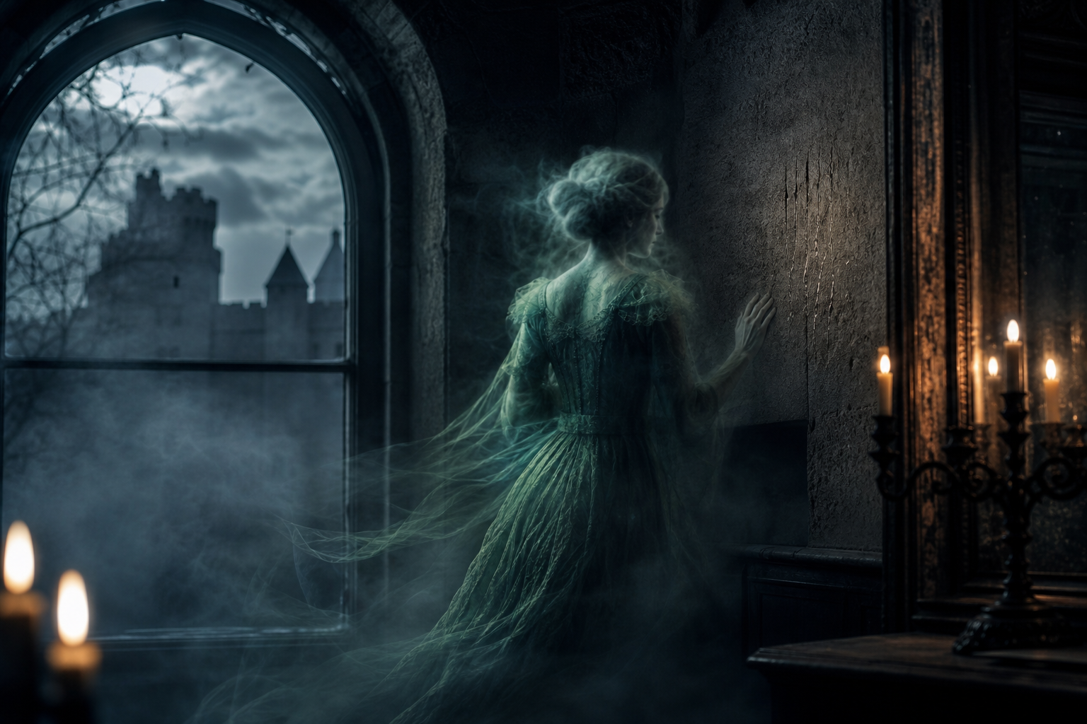 Ghostly Scratches at Fyvie Castle: Did the Green Lady Mark a Visitor?