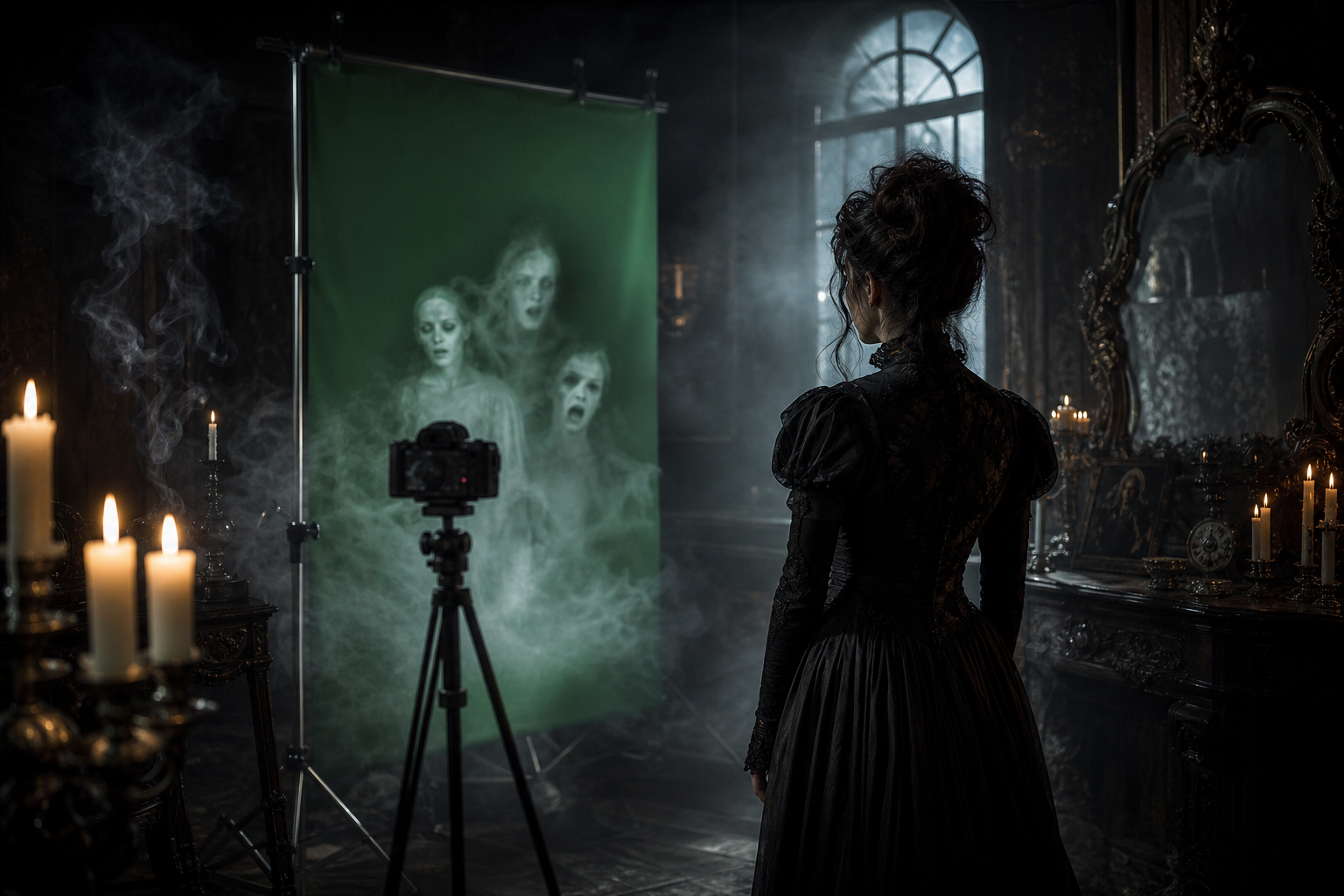 Ghostly Faces in YouTube Green Screen: Paranormal Glitch or Digital Haunting?
