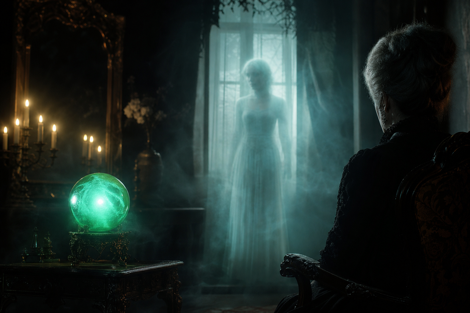 Mysterious Green Orb: A Healing Spirit or a Message from Beyond?