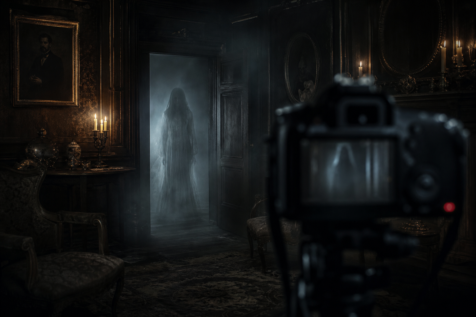 Terrifying 'Mimic' Caught on Camera: Paranormal Entity Imitates Human Voice