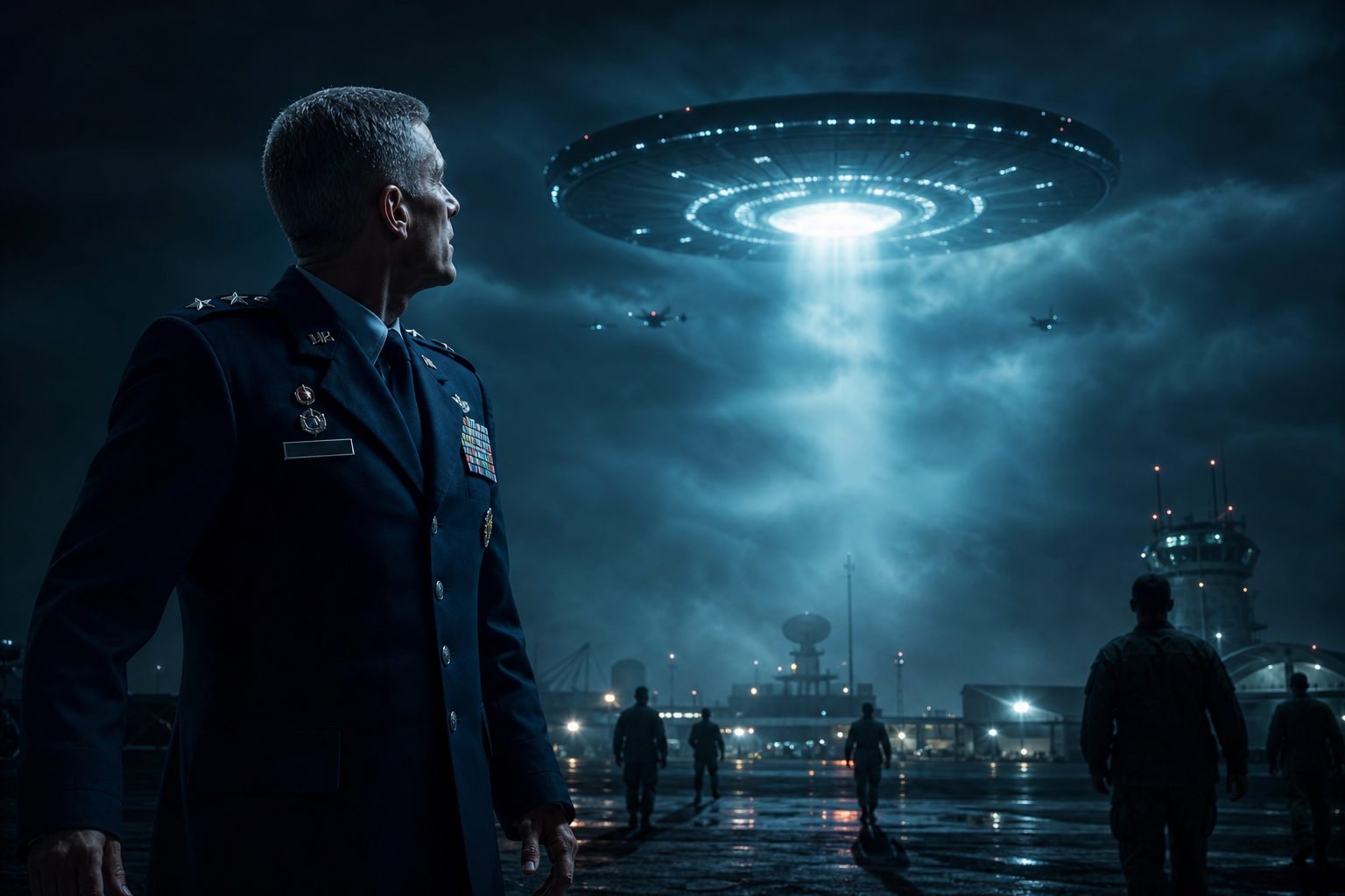 Chilling Bodycam Footage: UFO-Linked Air Force General Vanishes After Secret Meeting