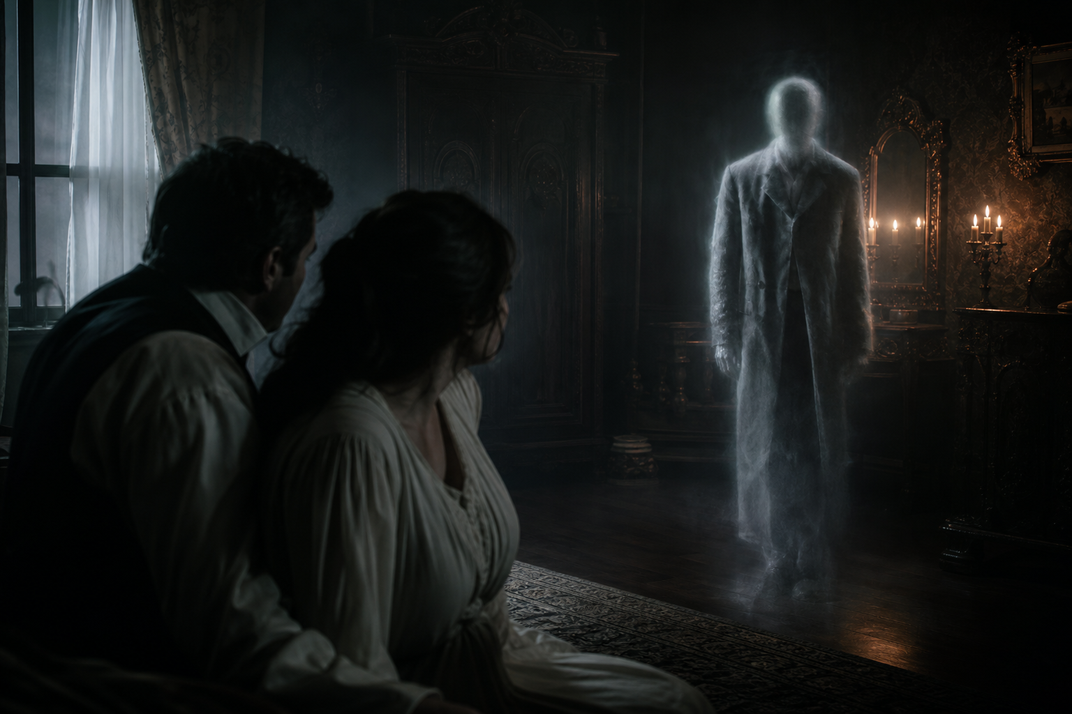 The Shuffling Man: Faceless Entity Terrorizes Couple in UK Paranormal Encounter
