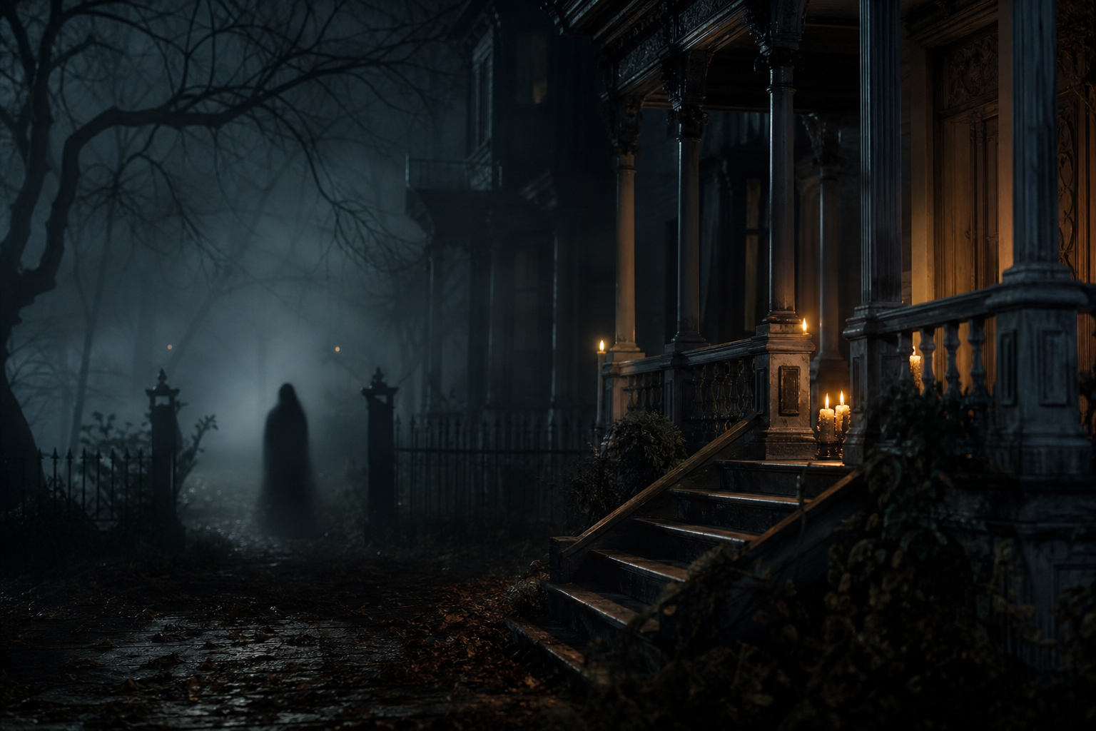 Shadow Person or Holiday Lights? Security Camera Ghost Sparks Debate