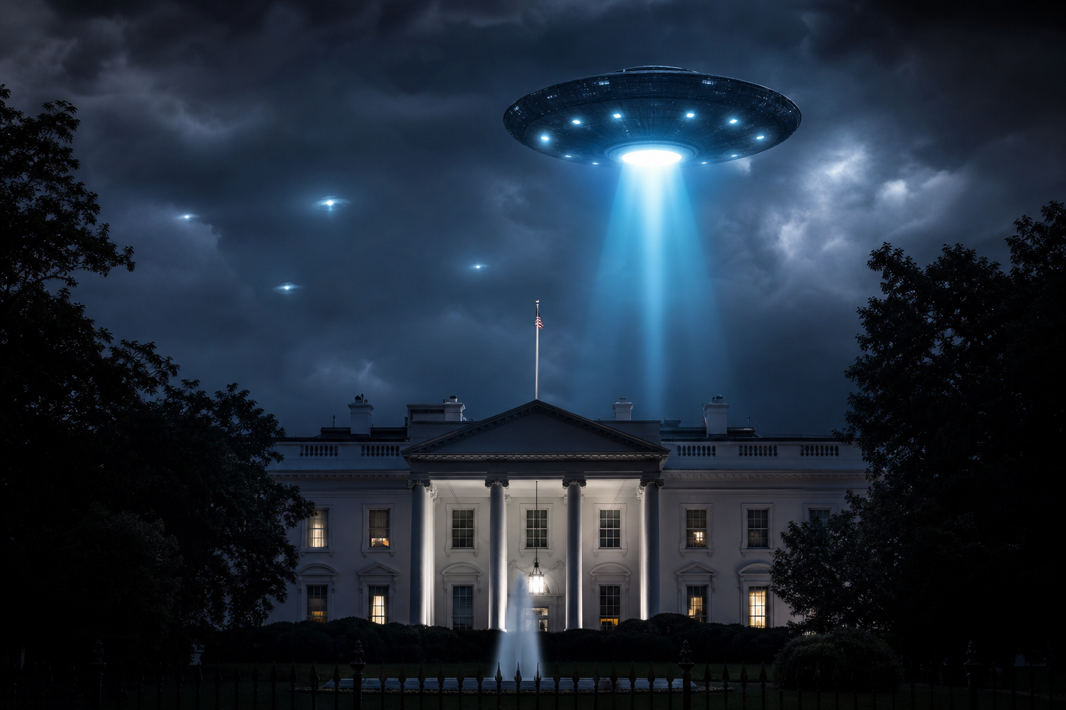 White House 'Alien Map' Sparks Confusion Amid Rising UFO Disclosure Demands