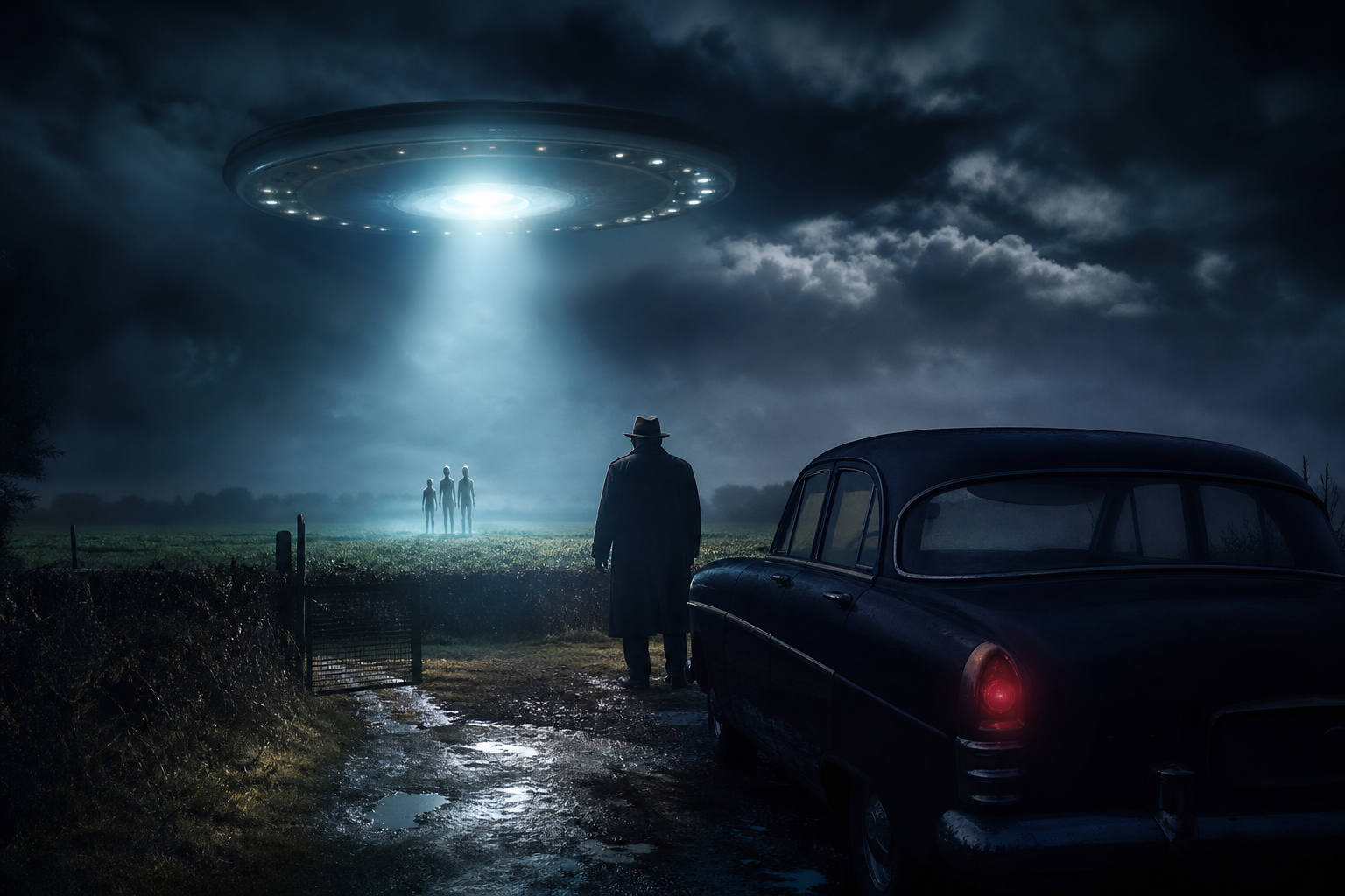The 1954 Staffordshire UFO: A Chilling Encounter with Nordic Aliens