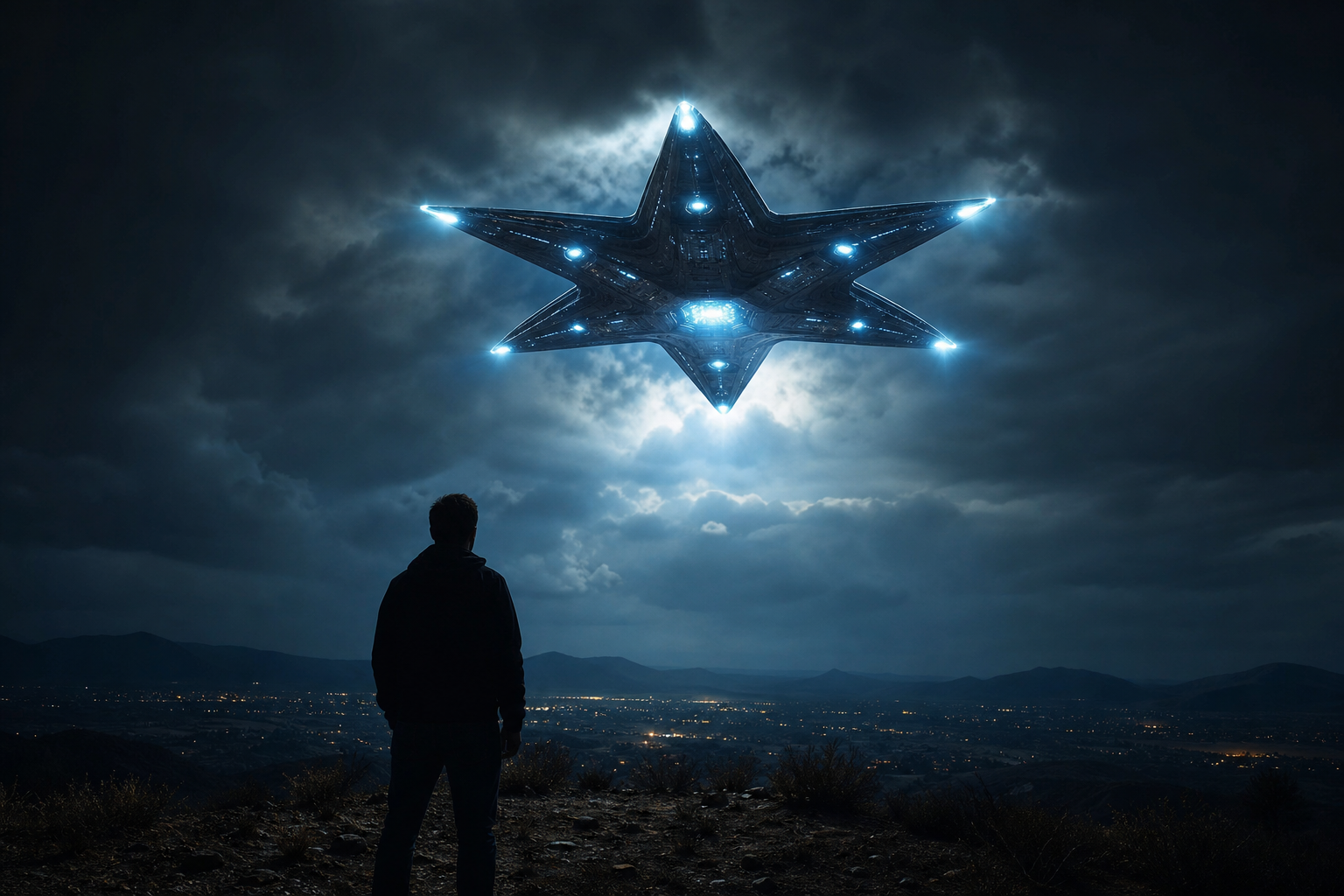 Star-Shaped UFO Video Surfaces: New Footage Sparks Alien Debate