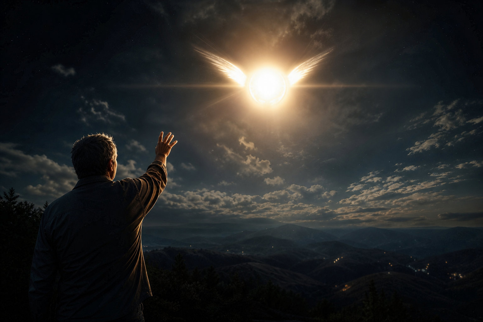 Chris Bledsoe Summons 'Glowing Orb with Wings' at Major UFO Event